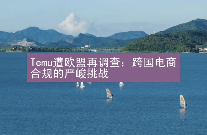 Temu遭欧盟再调查：跨国电商合规的严峻挑战